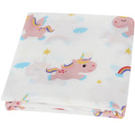 Organic Cotton Baby Swaddle Blanket 120x120cm Soft Breathable Newborn Receiving Blanket for Summer Spring Baby Wrap