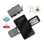 Portable Waterproof Baby Changing Mat | Foldable Travel Diaper Pad with Storage