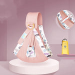 Breastfeeding Cover & Baby Nursing Support Wrap – Cotton Baby Holding Towel with Safety Belt, Hands-Free Feeding & Privacy Cover