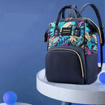 Multifunctional Baby Diaper Backpack with Bottle Storage | Travel & Newborn Essentials Bag