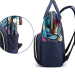 Multifunctional Baby Diaper Backpack with Bottle Storage | Travel & Newborn Essentials Bag
