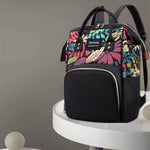 Multifunctional Baby Diaper Backpack with Bottle Storage | Travel & Newborn Essentials Bag