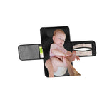 Portable Waterproof Baby Changing Mat | Foldable Travel Diaper Pad with Storage