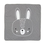 Baby Cotton Bath Towel Blanket 100x100cm – Soft Absorbent Baby Hooded Towel, Newborn Swaddle Wrap for Summer & Daily Care
