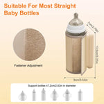 Portable Baby Bottle Warmer with Night Light & 6 Heating Levels | Travel Feeding Essentials