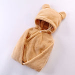 Soft Hooded Baby Bath Towel with Ears – Ultra Absorbent Baby Towel Wrap for Newborns & Infants, Quick Dry Baby Care Essential