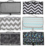 Portable Waterproof Baby Changing Mat | Foldable Travel Diaper Pad with Storage