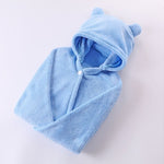Soft Hooded Baby Bath Towel with Ears – Ultra Absorbent Baby Towel Wrap for Newborns & Infants, Quick Dry Baby Care Essential