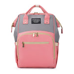 Large Capacity Waterproof Diaper Bag Backpack – Lightweight Baby Travel Bag with Wet & Dry Compartments for Moms