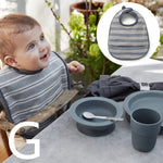 Waterproof Baby Feeding Bib for Mess-Free Mealtime | Newborn & Toddler Essentials