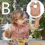 Waterproof Baby Feeding Bib for Mess-Free Mealtime | Newborn & Toddler Essentials